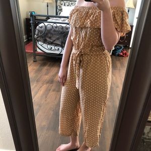 Beige polka dot jumper | Never worn!💖